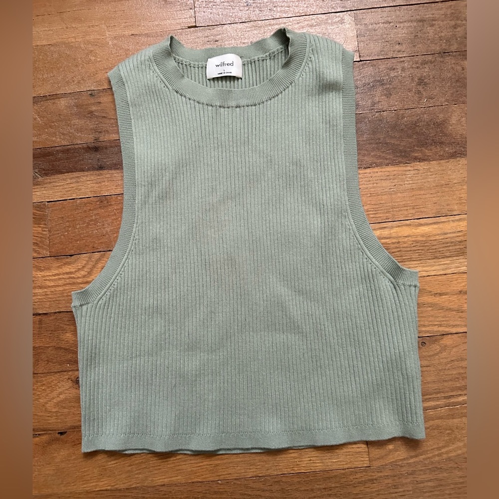 Aritzia Wilfred Reso Sweater Tank